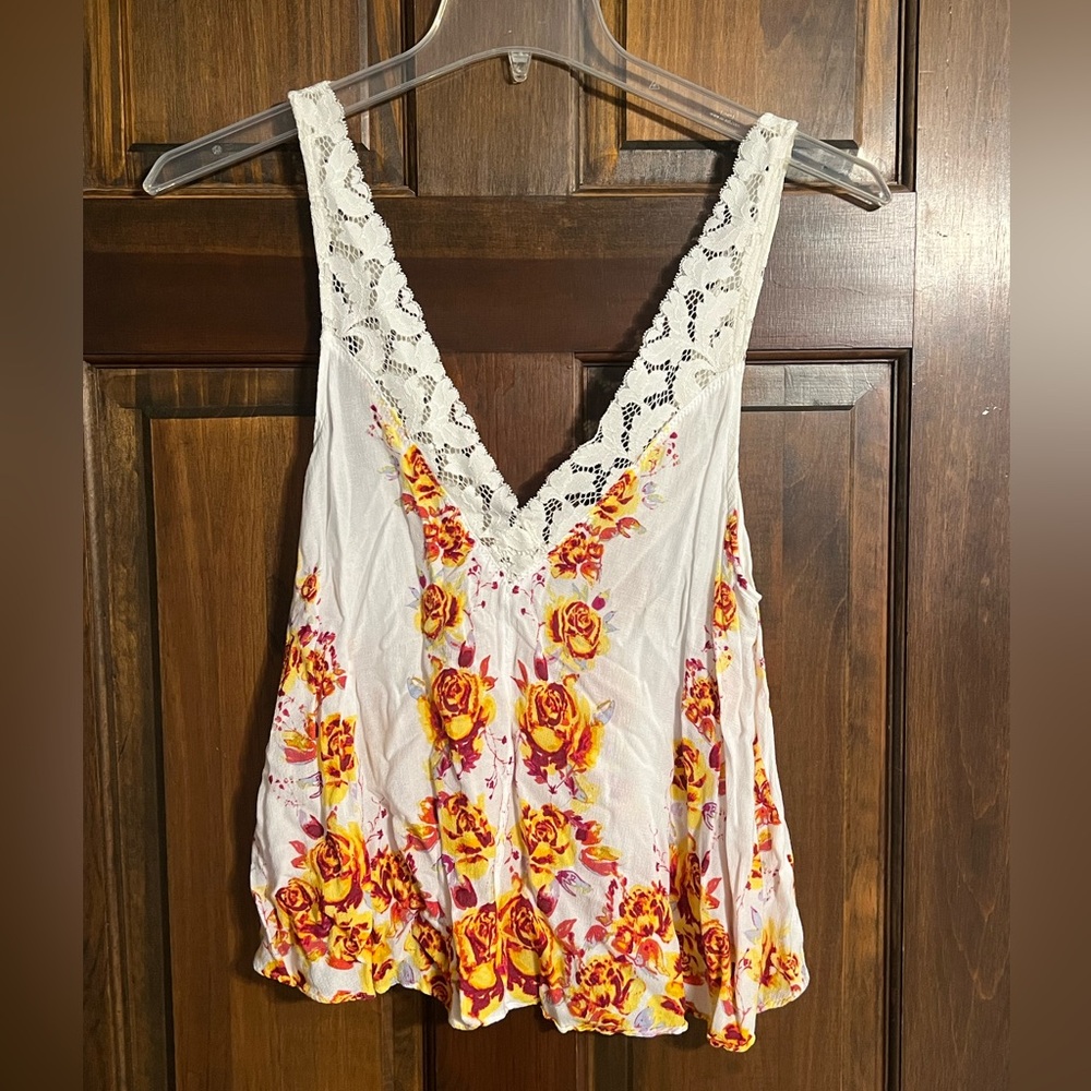 Free People Intimately — Morning Rose Cami Top